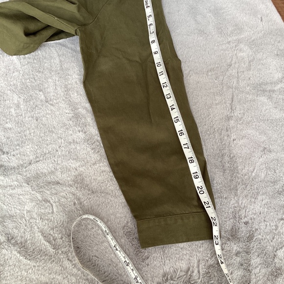 NWT Eileen Fisher crop linen jacket oversize size M - Picture 5 of 9